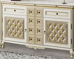 Комод Новіта дводверний ДСП горіх Караваджо 1730 см (Скай ТМ)