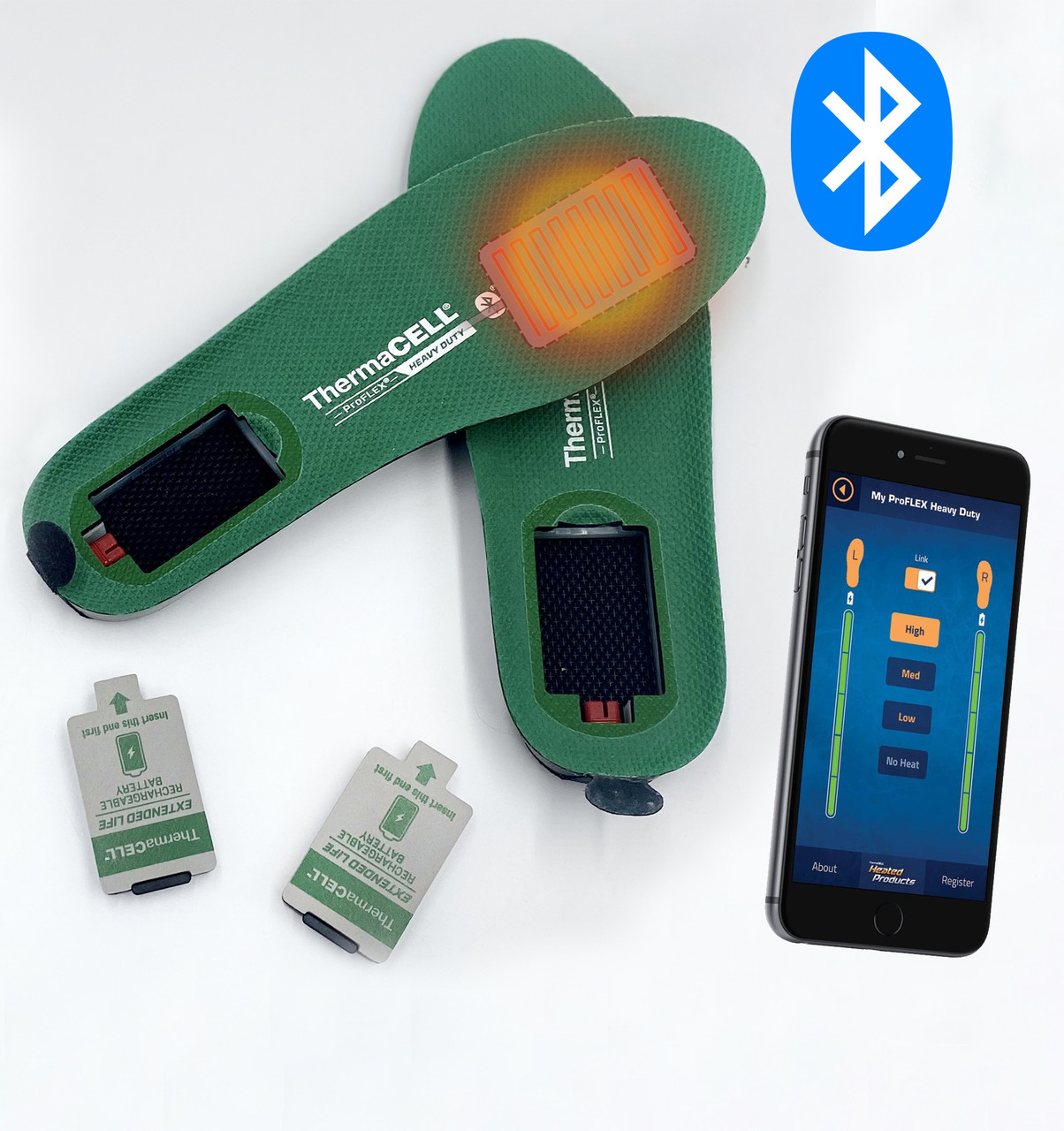 Thermacell PROFLEX Bluetooth Heavy Duty - Розумні устілки з підігрівом (США), управління по Bluetooth