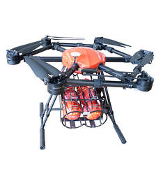 Пожежний електричний дрон Reactive Drone Firestop RDF1 з касетою для кулястих вогнегасників