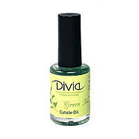 Divia - Олія для кутикули Cuticle Oil №02 (Зеленый чай)
