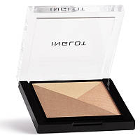 Мультифункциональный бронзер-хайлайтер Inglot Multicolour system highlighting and bronzing powder 8,8 гр №12