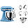 Міксер планетарний KitchenAid 5KSM175PS 300 Вт 4,8 л, синій оксамит, фото 3