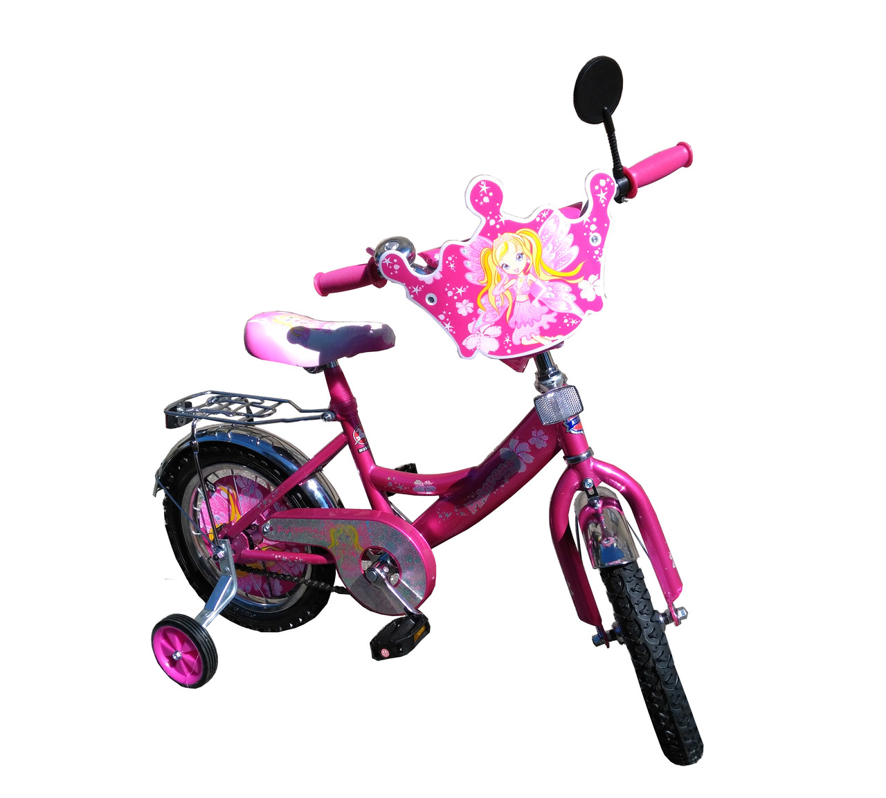 Детский Велосипед для девочек Mustang "Принцесса" (14 дюймов) Велосипед для девочки Мустанг