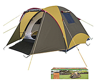 Палатка туристическая трехместная водонепроницаемая c тамбуром Mimir / Палатка на 3 человека
