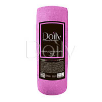 Воротник для парикмахеров Doily розовый (5х100 штук)