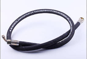 Шланг гідравліки (насос – кран) L-1490 мм (штуцер – гайка) для мототрактора