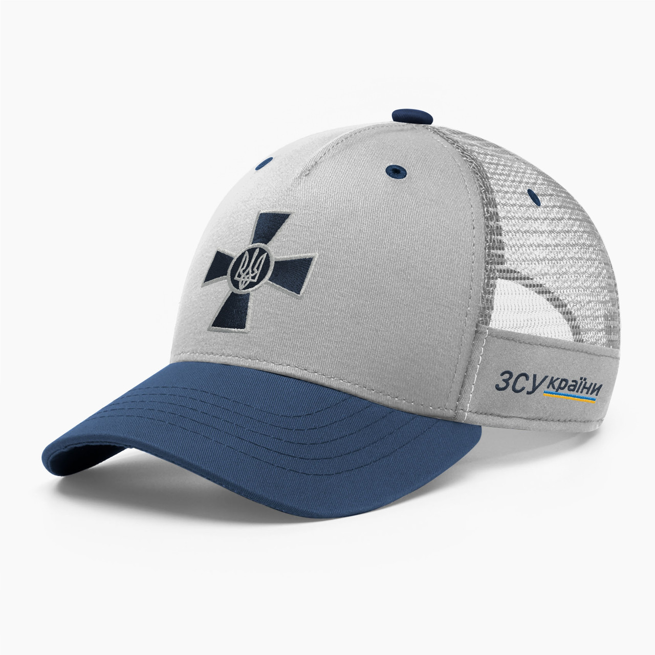 Кепка бейсболка з сіткою тракер INAL ЗСУ S / 53-54 Сірий 27853, фото 1