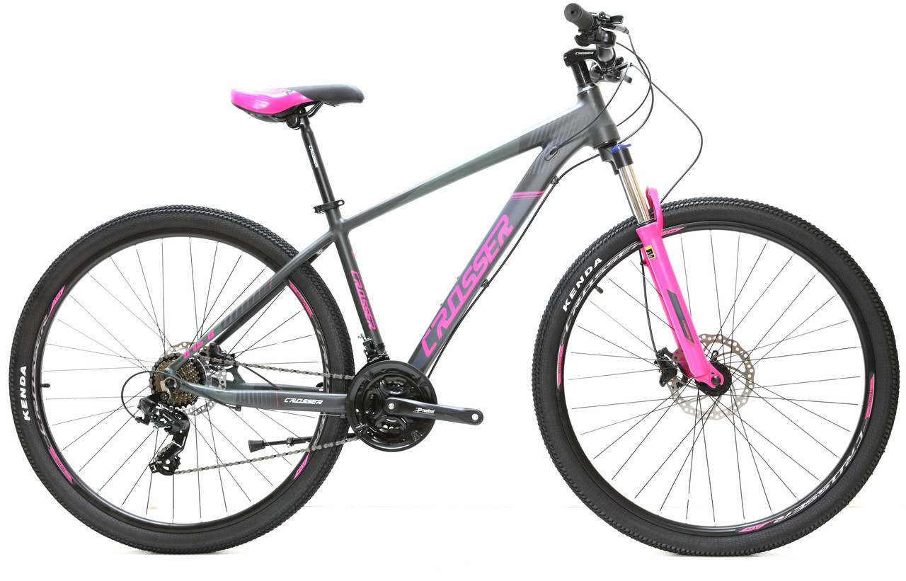 Одноподвесный Спортивный Велосипед Crosser 075С 29" Hidraulic Shimano Горный Найнер Кроссер (17 рама 21S) 2021