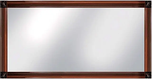 Дзеркало в рамі Новіта ДСП горіх Караваджо 109х72 см (Скай ТМ)