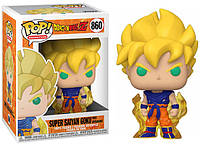 Фигурка Funko Pop Фанко Поп Жемчуг Дракона Супер Саян Гоку Dragon Ball Z Super Saiyan Goku 10см DBZ SSG 860