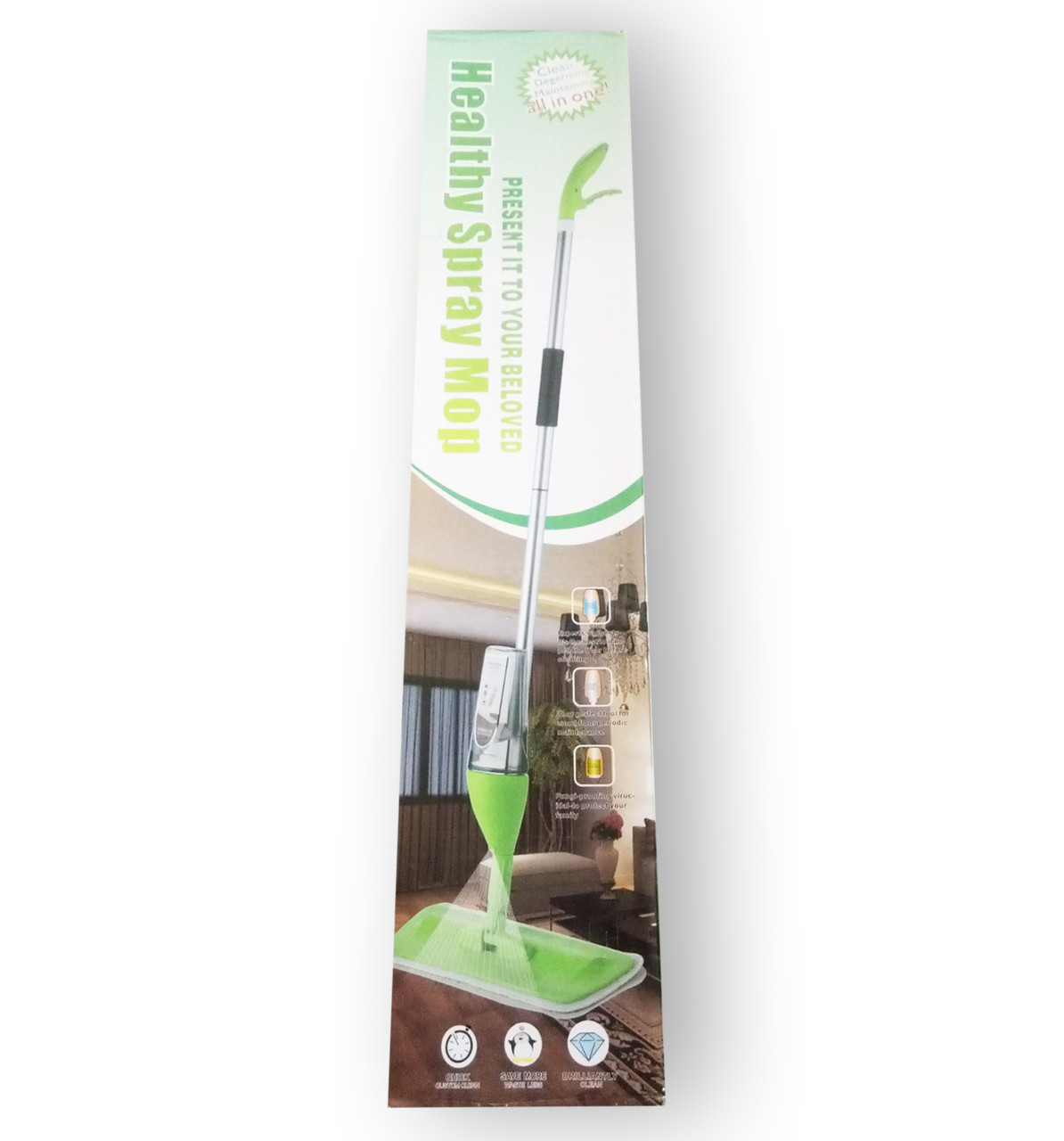 Healthy Spray Mop — Швабра для сухого та вологого прибирання (Спрей Моп)