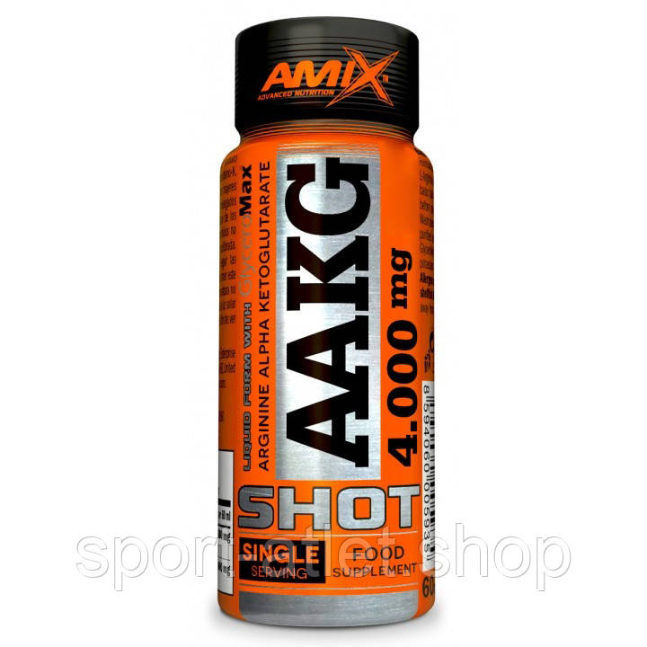 Амінокислота AMIX AAKG 4000 mg, 60 мл - Лайм, фото 1