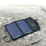 Сонячна батарея, панель для заряджання телефону Allpowers 5V10W, фото 9