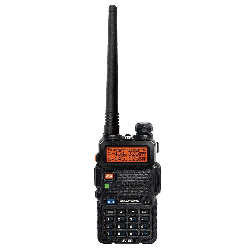 Рація Baofeng UV-5R + гарнітура - Чорний