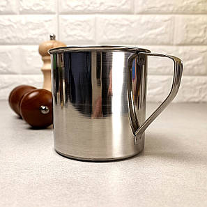 Великий залізний кухоль 950 мл, туристичний посуд 0276 А-П, фото 1