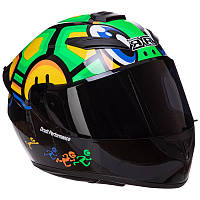 Мотошлем, шлем для мотоцикла QKE M-3831 размер L (58-61)