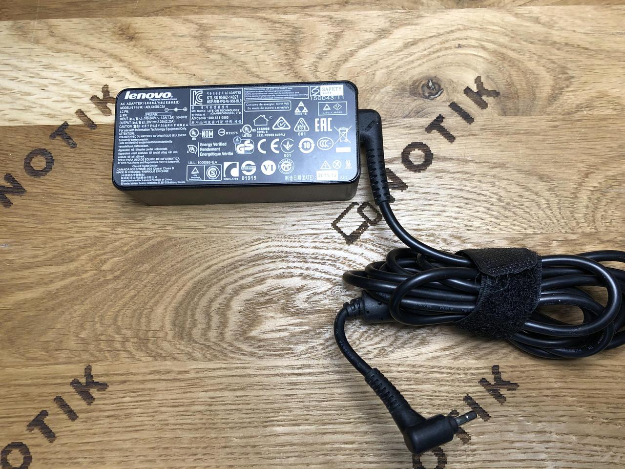 Блок живлення для ноутбука Lenovo 20 V 2.25 A 45 W 3.0x1.1 ADLX45DLC3A