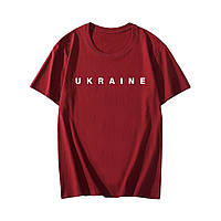 Спортивная футболка патриотическая с логотипом Доброго Вечера, мы из Украины, с надписями Украина, Ukraine