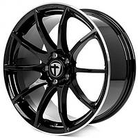 Литые диски Tomason TN1 R19 W8.5 PCD5x108 ET40 DIA72.6 (gloss black rim polished)