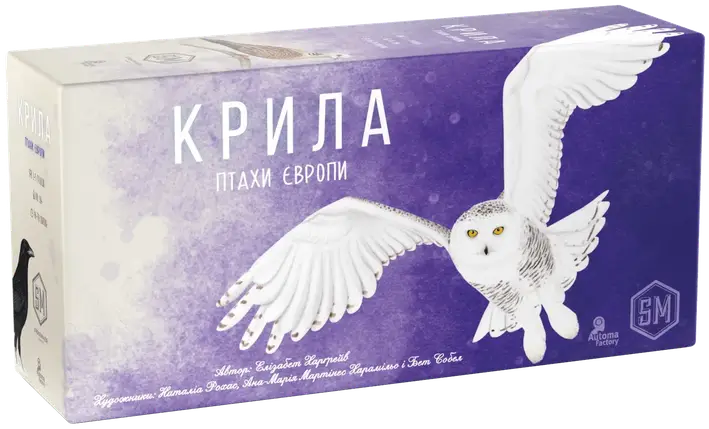Настольная игра Крилья. Птицы Европы (Дополнение) UA, фото 2