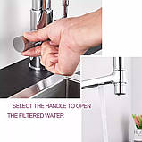 Змішувач для кухні з під'єднанням фільтрованої води MIXXUS PREMIUM BAROLO 021 Хром, фото 3