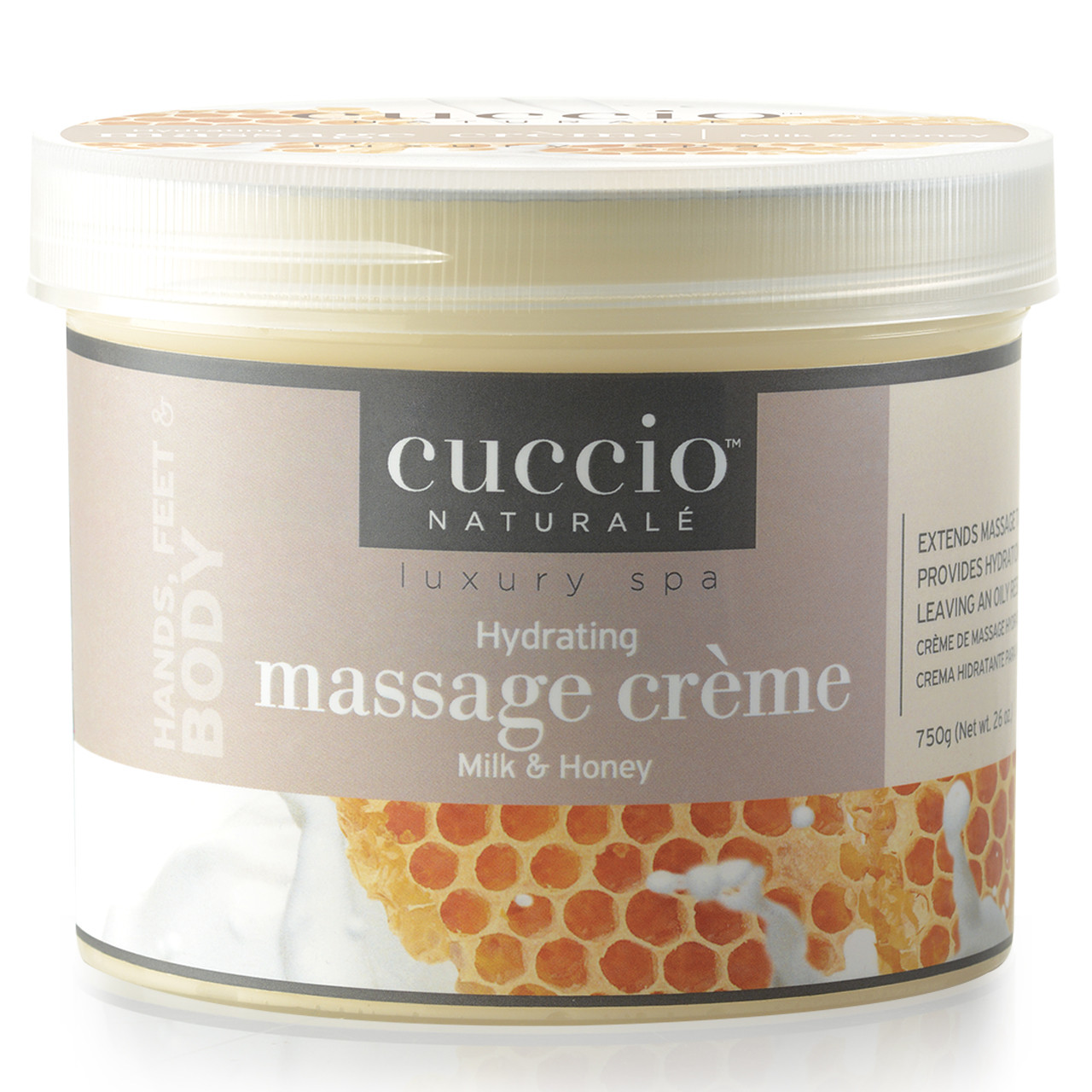 Массажный крем, расслабляющий "Молоко и мед" - Cuccio Naturale Massage Crème Milk & Honey