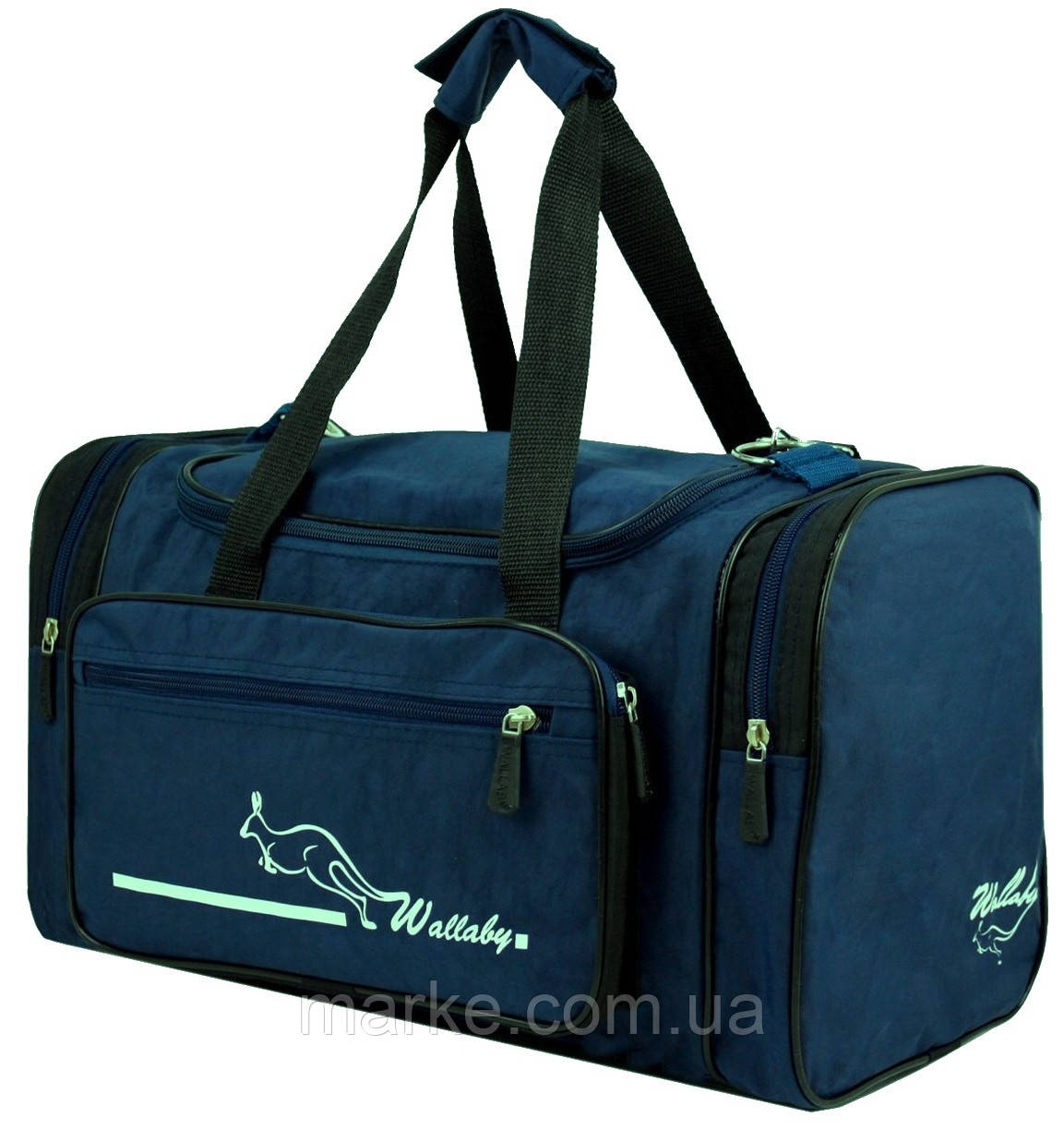 Сумка для тренування Wallaby 270-1 синій з чорним, 23 л