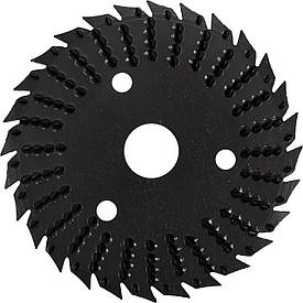 Диск-фреза відрізний для дерева, ПВХ, гіпсу; Ø=125/22.2 мм, h=5 мм, шорсткість No1 YATO (Польща)