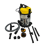 Пилосос будівельний VORTEX (1400 Вт, 3.2 м³/хв, 30 л), фото 5