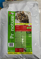 Pronature Original корм для котів з ягням та куркою, 1кг (на вагу);(20кг)