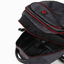 Рюкзак городской Swissbrand Kolding 27 Dark Grey (SWB_Q219BLKOL803U), фото 3