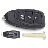 Ключ зажигания, чип 4D83 KR55WK48801 3 кнопки HU101 для Ford Focus Fiesta, 105991