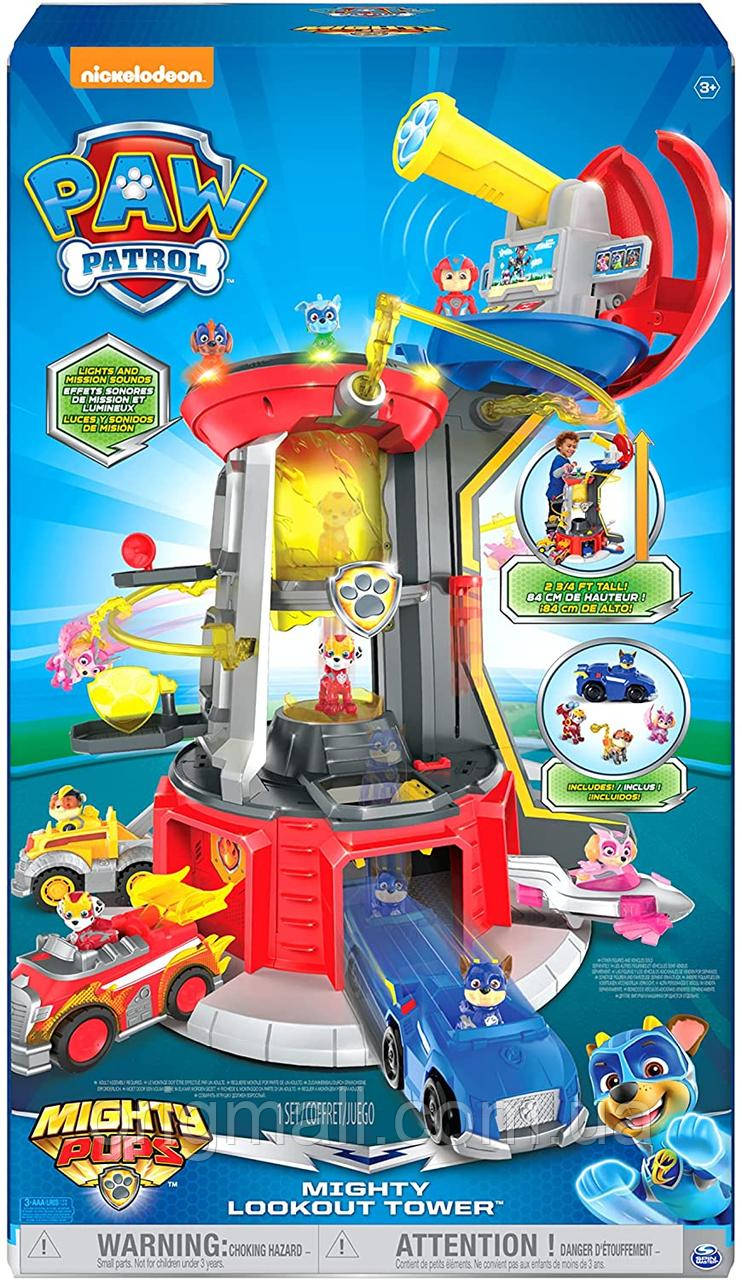 Paw patrol 2025 mighty tower