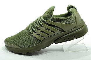 Кросівки захисного кольору чоловічі сітка Air Presto