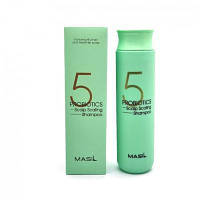 Masil 5 Probiotics Scalp Scaling Shampoo Шампунь для глубокого очищения кожи головы 300ml