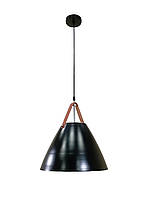 Светильник подвесной в стиле лофт черный D-35см Levistella 9098077-1 BK