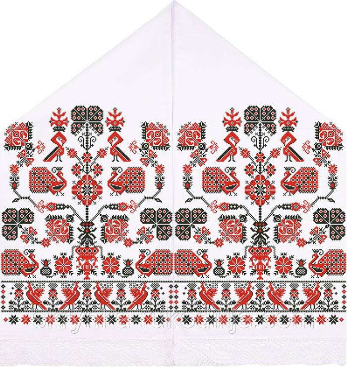 Заготовка для вишивки Рушник ТР070 Барвиста Вишиванка (розмір 50х170см)