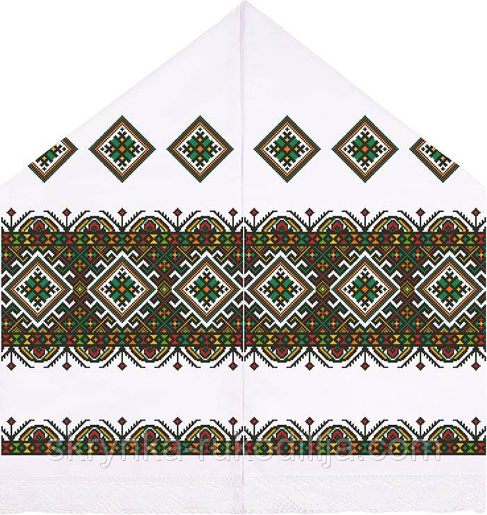 Заготовка для вишивки Рушник ТР084 Барвиста Вишиванка (розмір 50х170см)