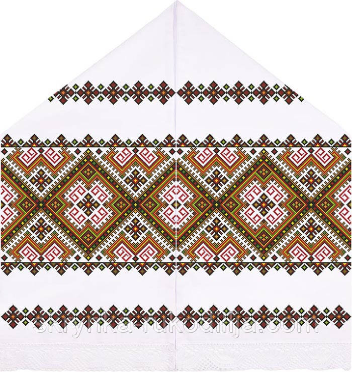Заготовка для вишивки Рушник ТР092 Барвиста Вишиванка (розмір 50х170см)