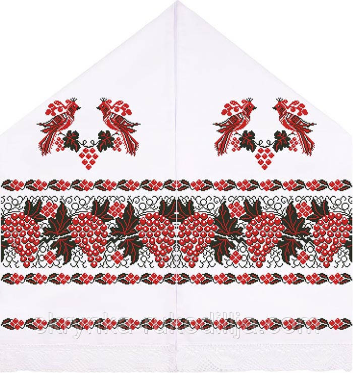 Заготовка для вишивки Рушник ТР096 Барвиста Вишиванка (розмір 50х170см)