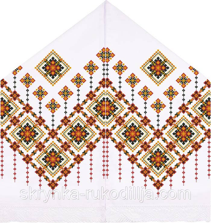 Заготовка для вишивки Рушник ТР100 Барвиста Вишиванка (розмір 50х170см)