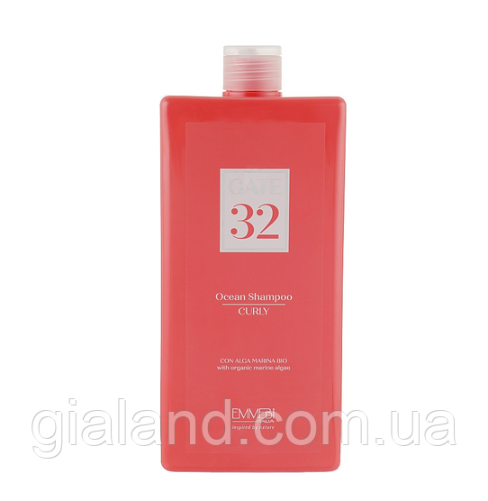 Шампунь для кучерявого волосся  Emmebi GATE 32 Wash Ocean Curls SHAMPOO 1л