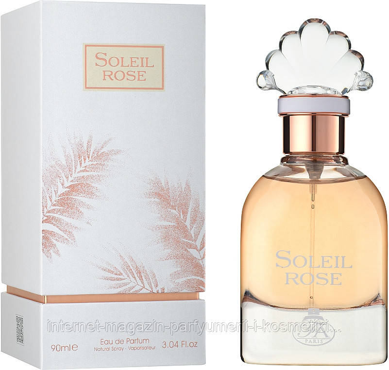 Парфумована вода для жінок Fragrance World Soleil Rose 100ml