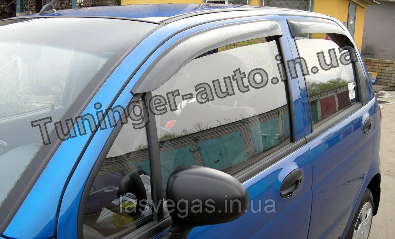 Вітровики, дефлектори вікон Chery QQ 2003-2012, фото 1