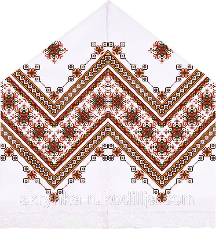 Заготовка для вишивки Рушник ТР128 Барвиста Вишиванка (розмір 50х170см)
