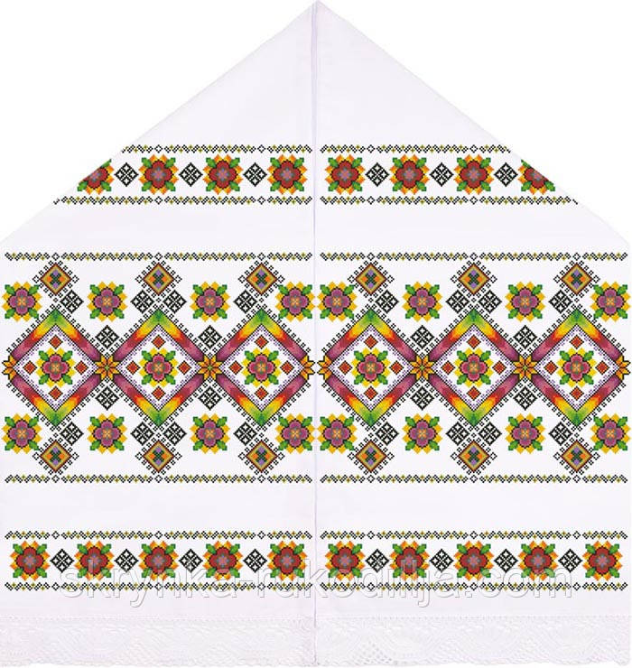 Заготовка для вишивки Рушник ТР132 Барвиста Вишиванка (розмір 50х170см)