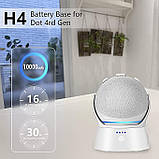 Vakdon H4 Echo Dot Акумуляторна підставка Аксесуари, (10000 мАч) Портативна акумуляторна база Dot 4, фото 4