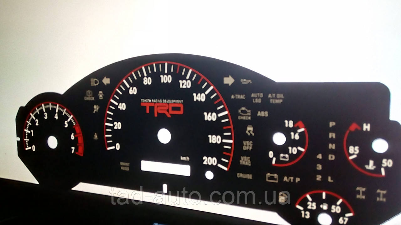 Шкали приладів Toyota FJ Cruiser, фото 1