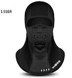 INBIKE X3 3 різновиди Балаклава підшоломник трансформер зимова флісова, фото 4