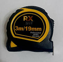 Рулетка гумова (Польща Акція) RX 3 м·19 мм (см/дюйми)